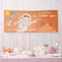 Mars astronaut jongen thema verjaardagsfeestje