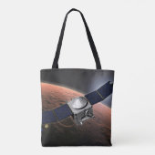 Mars atmosfeer en vluchtige evolutie missie. draagtas (Achterkant)