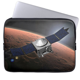 Mars atmosfeer en vluchtige evolutie missie. laptop sleeve