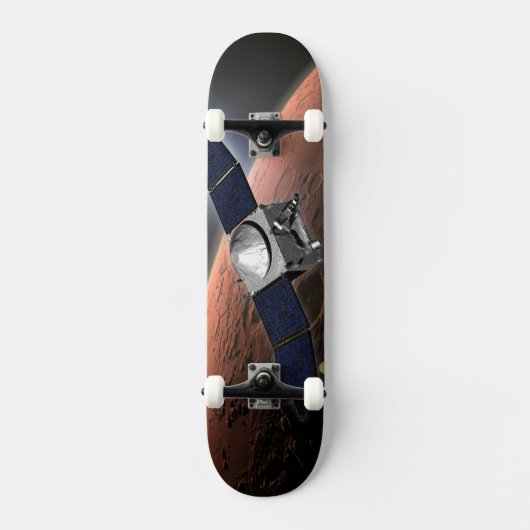 Mars atmosfeer en vluchtige evolutie missie. skateboard (Voorkant)