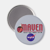 Mars atmosfeer en vluchtige evolutieN Magneet (Voorkant / Achterkant)