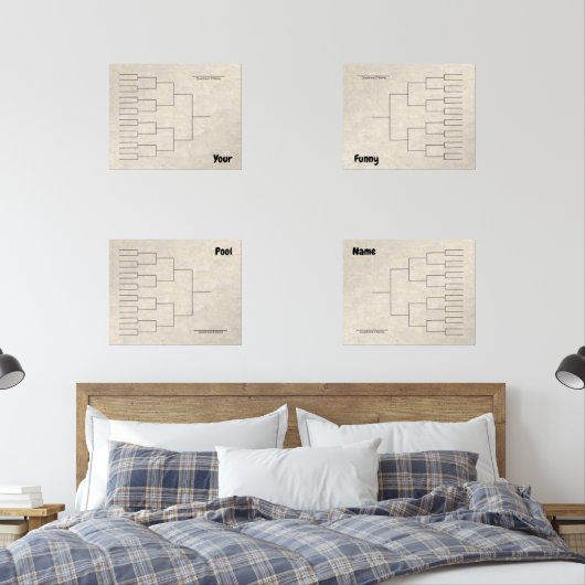 Mars Basketball Quadrant Bracket Ecru Abstrait (Chambre à coucher)