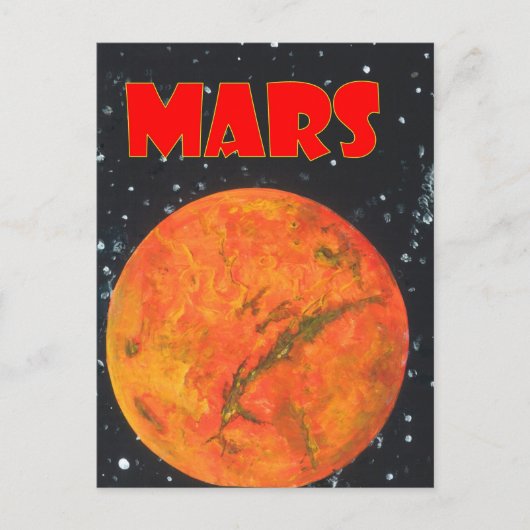 Mars Briefkaart (Voorkant)