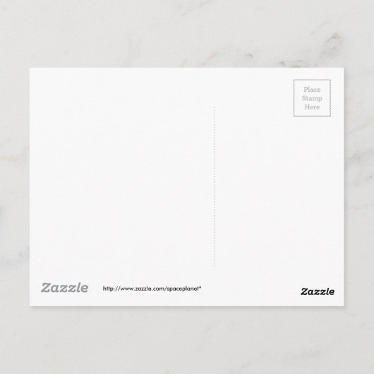 Mars Briefkaart (Achterkant)