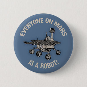 Mars Census Ronde Button 5,7 Cm