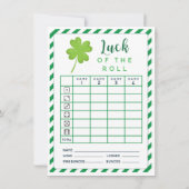 Mars Chance du rouleau double côté de la carte de  (Dos)