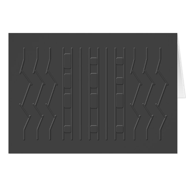 Mars Curiositeit Rover Gray Grey Sand Tire Tread (Voorkant Horizontaal)