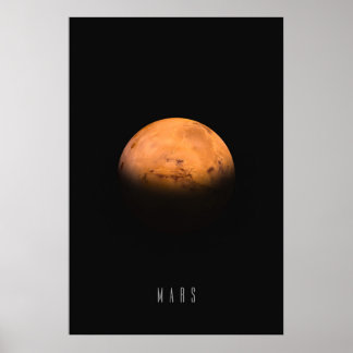 Mars - De Rode Planeet en de volgende grens van de Poster