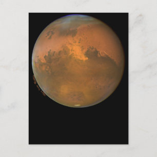 Mars de Rode Planet op kaarten en Briefkaarten