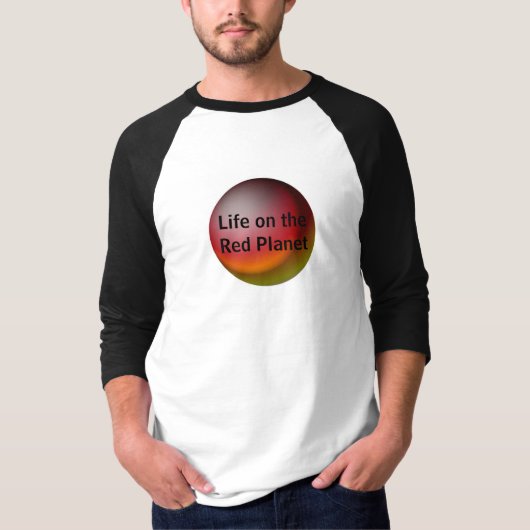 Mars de Rode Planet T-shirt (Voorkant)