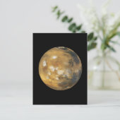 Mars! Een mooi afbeelding uit de ruimte. NASA Briefkaart (Staand voorkant)