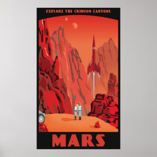 Mars - Groot formaat Poster