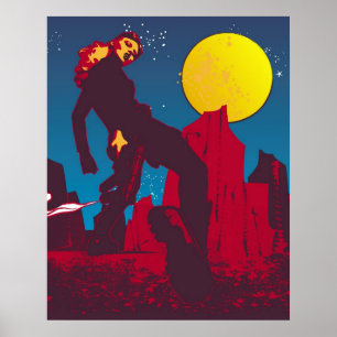 Mars het Poster van de Rode Planet