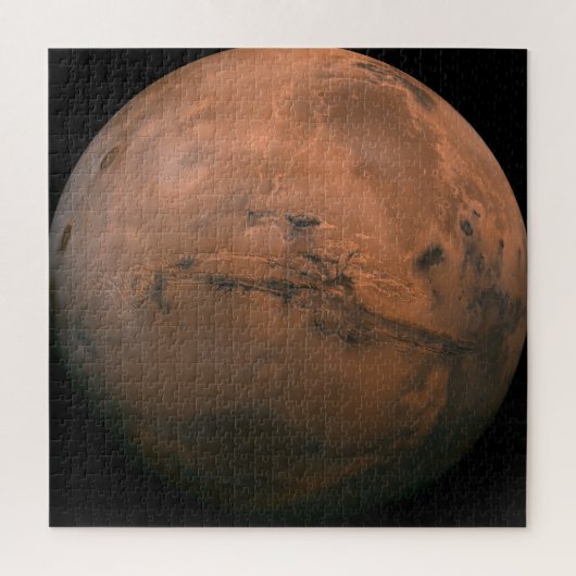 Mars (het Rode Planet) Legpuzzel (Verticaal)