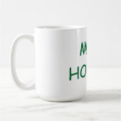Mars HOOPS Basketball Humour 15 oz. Mug (Gauche)