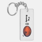 Mars - ik ben klaar! -Sleutelhanger Sleutelhanger (Voorkant Links)