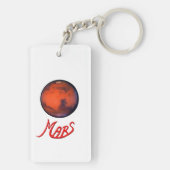 Mars - ik ben klaar! -Sleutelhanger Sleutelhanger (achterkant)