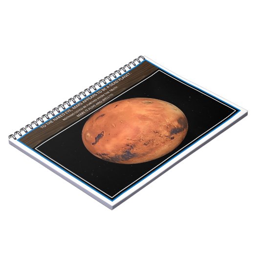 Mars is alive & well notitieboek (Linkerzijde)