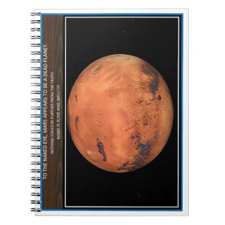 Mars is alive & well notitieboek