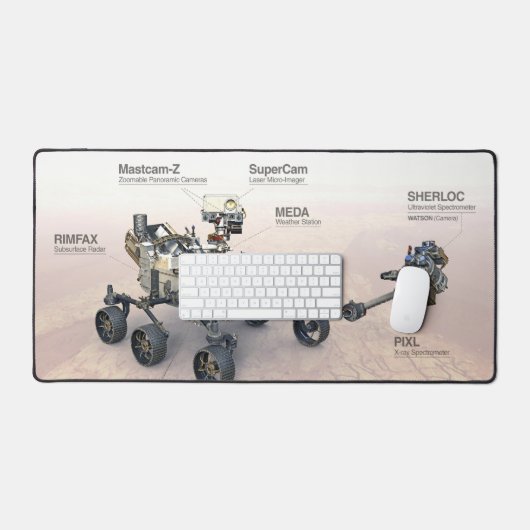 Mars La Persévérance Rover Avec Instruments (Clavier et souris)