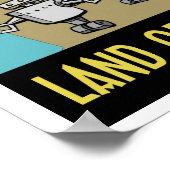 MARS - LAND VAN HET POSTER ROBOTS (Hoek)