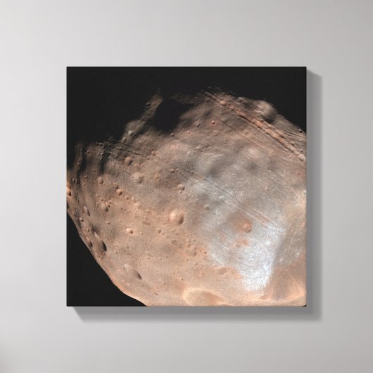 Mars maan Phobos 2 Canvas Afdruk (Voorkant)