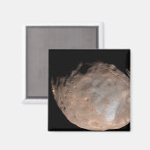 Mars maan Phobos 2 Magneet (Voorkant / Achterkant)