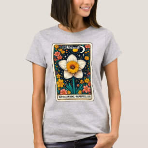 Mars Mois de naissance Daffodile T-shirt