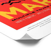 Mars | NASA Visies van de Toekomst Poster (Hoek)