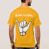 Mars Nation omkeren T-shirt (Achterkant)