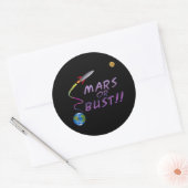 Mars of Bust Sticker (Envelop)