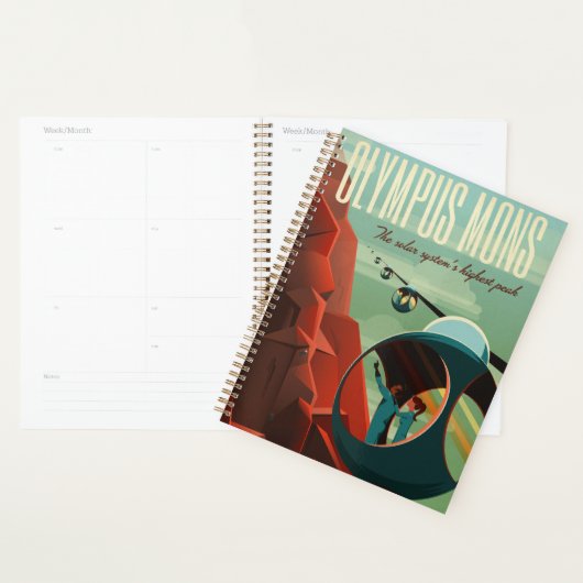 Mars Olympus Mons Système solaire Volcano le plus (Devant avec enveloppe)