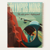 Mars Olympus Mons Système solaire Volcano le plus  (Dos)