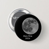 Mars One 2024-Button Ronde Button 5,7 Cm (Voorkant /achterkant)