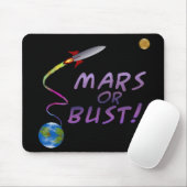 Mars Ou Bust ! ! Tapis de souris (Avec souris)