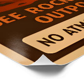 Mars Outpost Monument Park - Affiche (Coin)