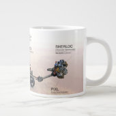 Mars Perseverance Rover met instrumenten Extra Grote Beker (Rechts)