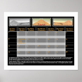 Mar's piramide poster