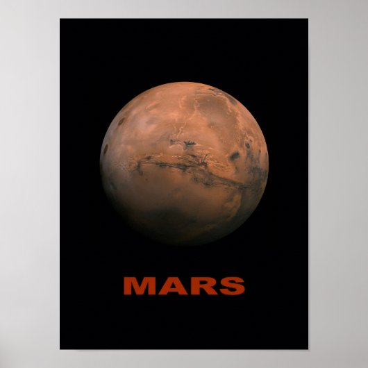 Mars Poster (Voorkant)
