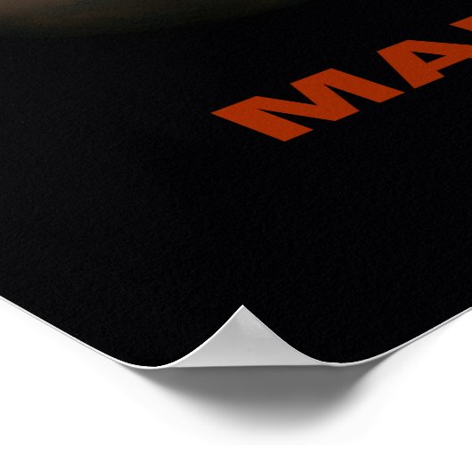 Mars Poster (Hoek)