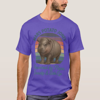 Mars Potato Jones Aangedreven door Naps Snacks Sch T-shirt