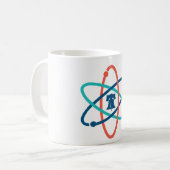 Mars pour la tasse de logo de couleur de (Devant gauche)