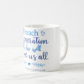 Mars pour notre tasse des vies (Devant droit)