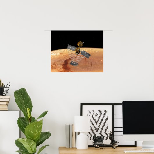 Mars Reconnaissance Orbiter 3 Poster (Thuiskantoor)