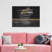 Mars Reconnaissance Orbiter's Radar op Work Canvas Afdruk (Insitu (Woonkamer))