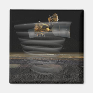 Mars Reconnaissance Orbiter's Radar op Work Magneet