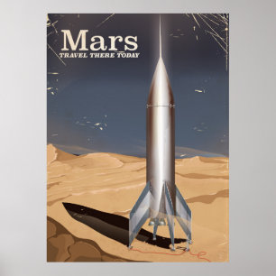 Mars - reis daar vandaag het poster van het klassi