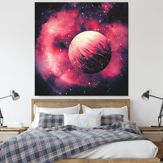 Mars-reurrectie Canvas Afdruk (Insitu (Slaapkamer))