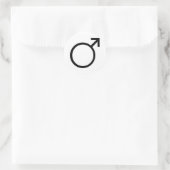 MARS RONDE STICKER (Tas)