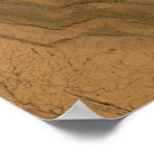 Mars Rover Nieuwsgierigheid bij Rocknest Poster (Hoek)